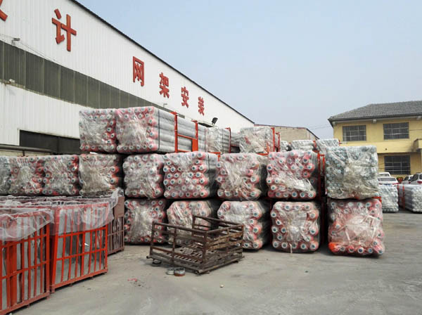 鹤壁网架成品待发