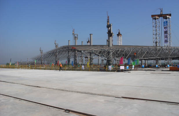 鹤壁网架顶升施工方案